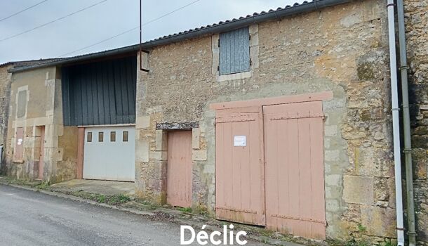 Villa / Maison 3 pièces  à vendre Brizambourg 17770