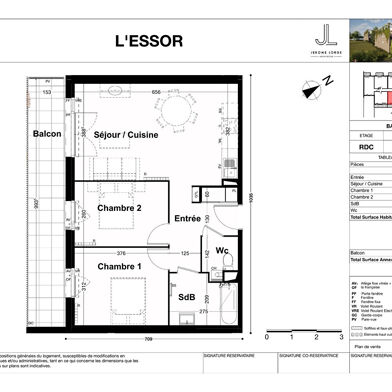 Appartement 3 pièces 190000 €