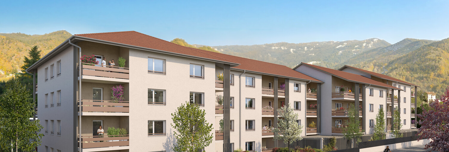 Appartement neuf T2, T3, T4 Pièce 40 à 76 m² à vendre à Ugine (73400)