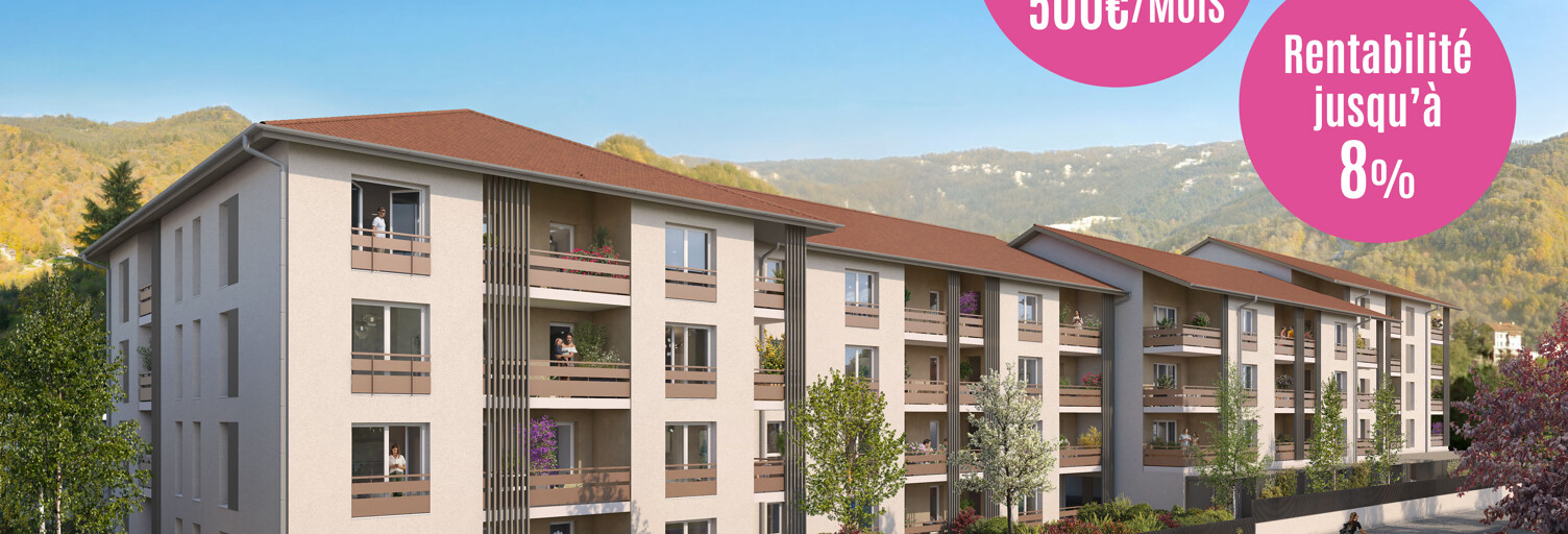 Appartement neuf T2, T3, T4 Pièce 40 à 76 m² à vendre à Ugine (73400)