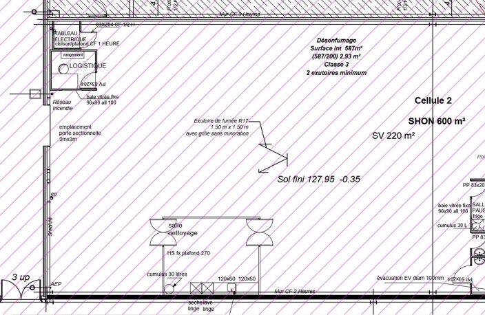 Location LOCAL de stockage de 300 m2 zone commercial Carrefour B — photo 5