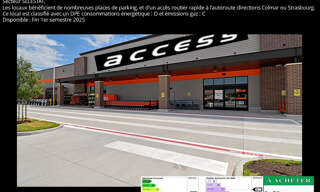 Commerce  2700 m² à vendre à Sélestat (67600)