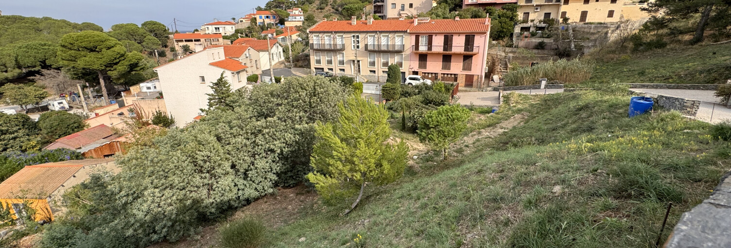 Terrain  410 m² à vendre à Port-Vendres (66660)