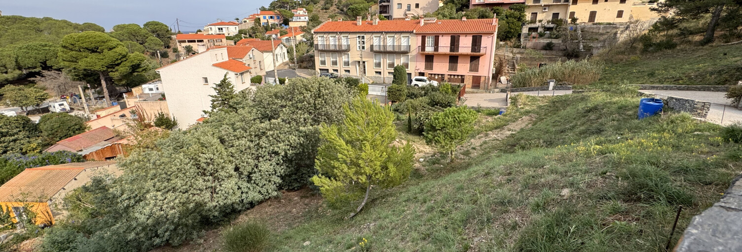 Terrain  410 m² à vendre à Port-Vendres (66660)