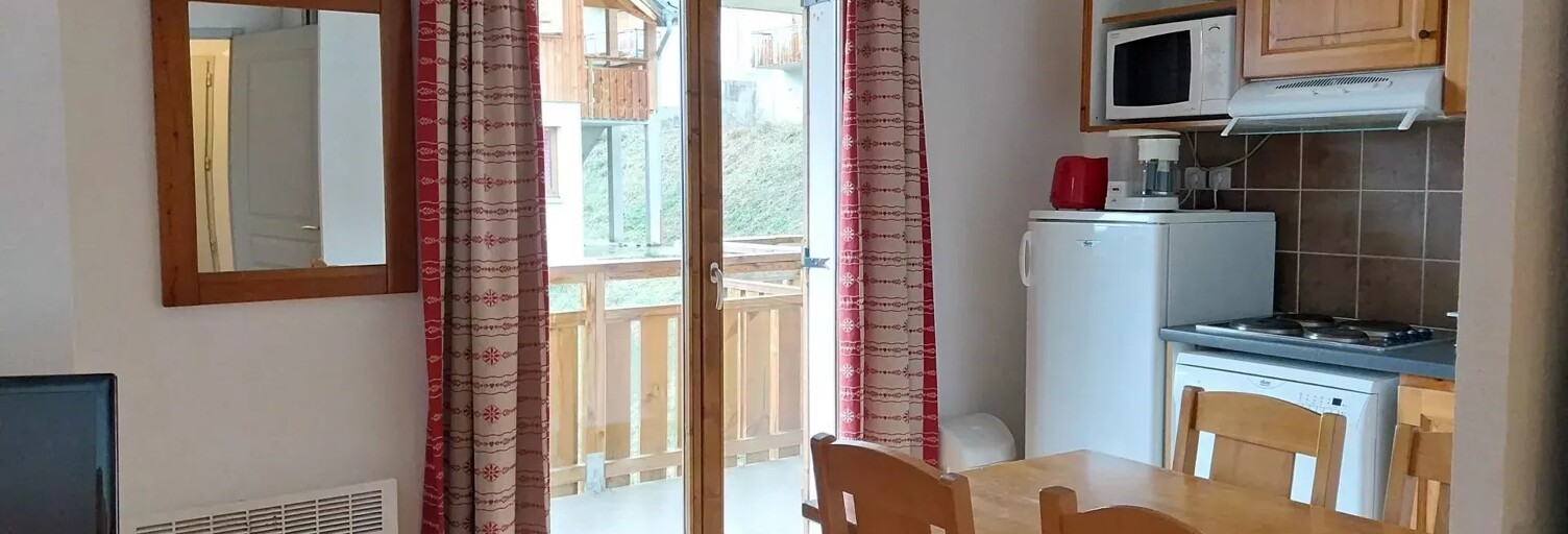Appartement 2 Pièces 25 m² à vendre à Albiez-Montrond (73300)