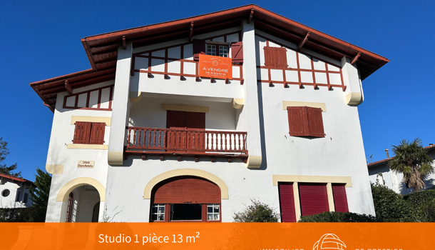 Appartement 1 pièces  à vendre Saint-Jean-de-Luz 64500