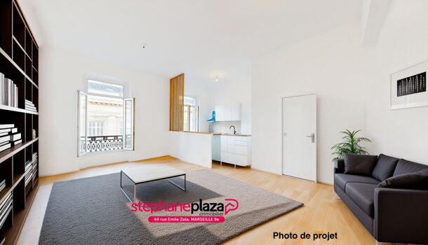 Appartement 4 pièces  à vendre Marseille 6eme 13006