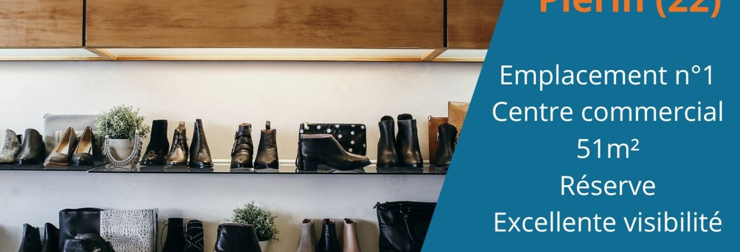 Commerce  51 m² à vendre à Plérin (22190)