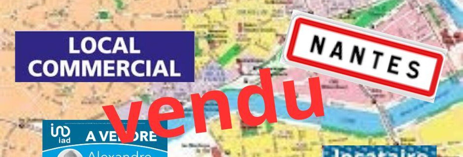 Commerce  68 m² à vendre à Nantes (44000)
