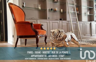 appartement 6 pièces 173 m2 à vendre à Paris 16 (75016)