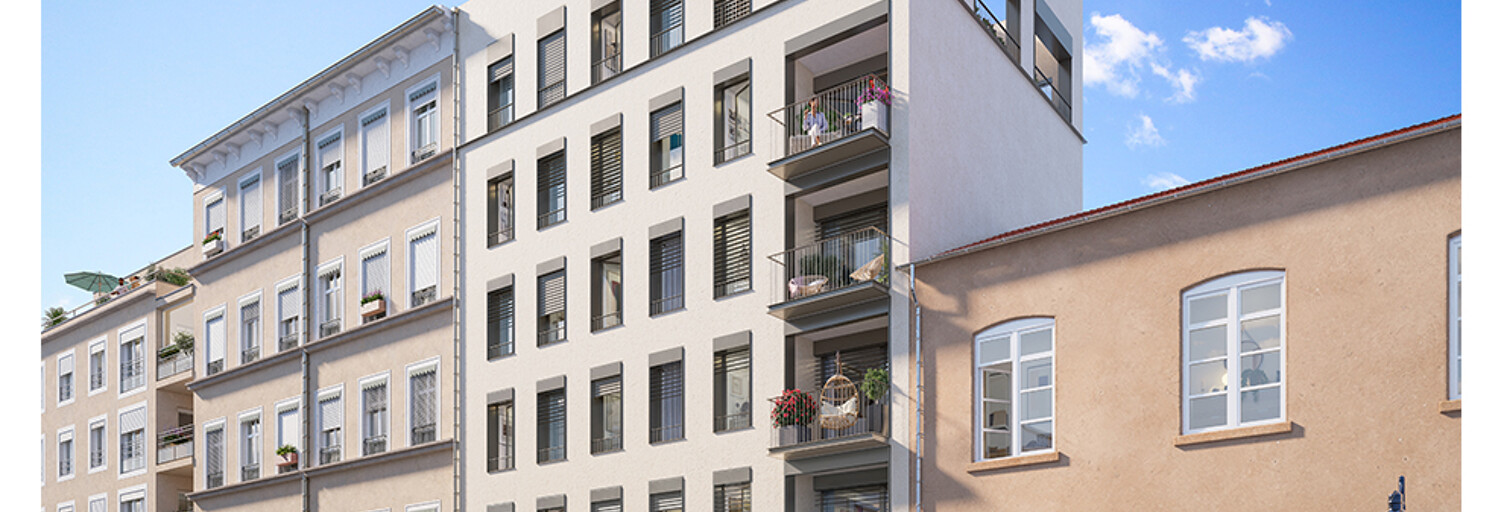 Appartement neuf T1, T2, T3, T4 Pièce 20 à 86 m² à vendre à Lyon 7 (69007)