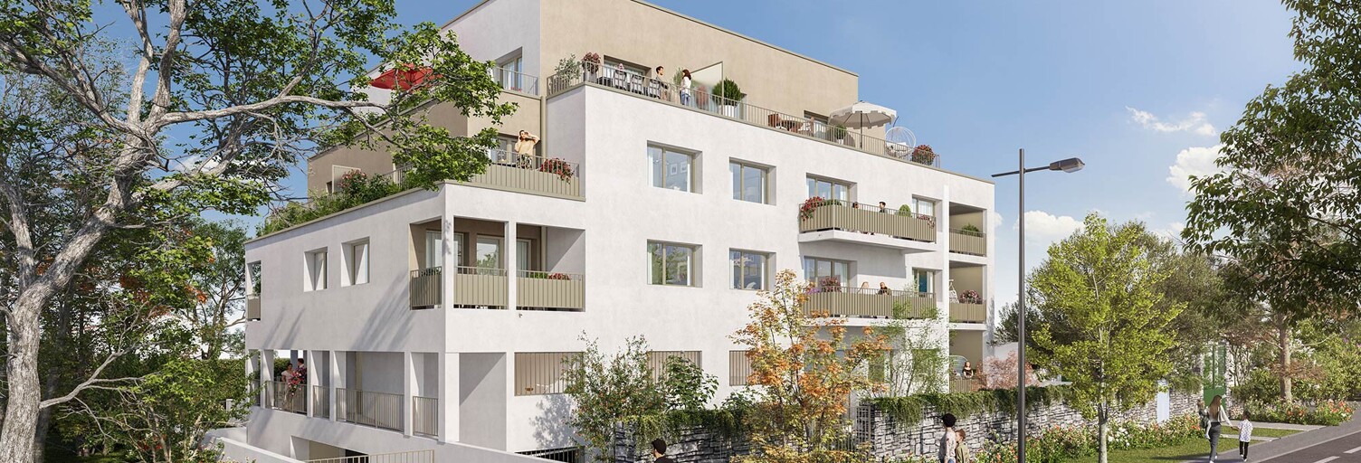 Appartement neuf T3, T4 Pièce 59 à 72 m² à vendre à Nantes (44000)