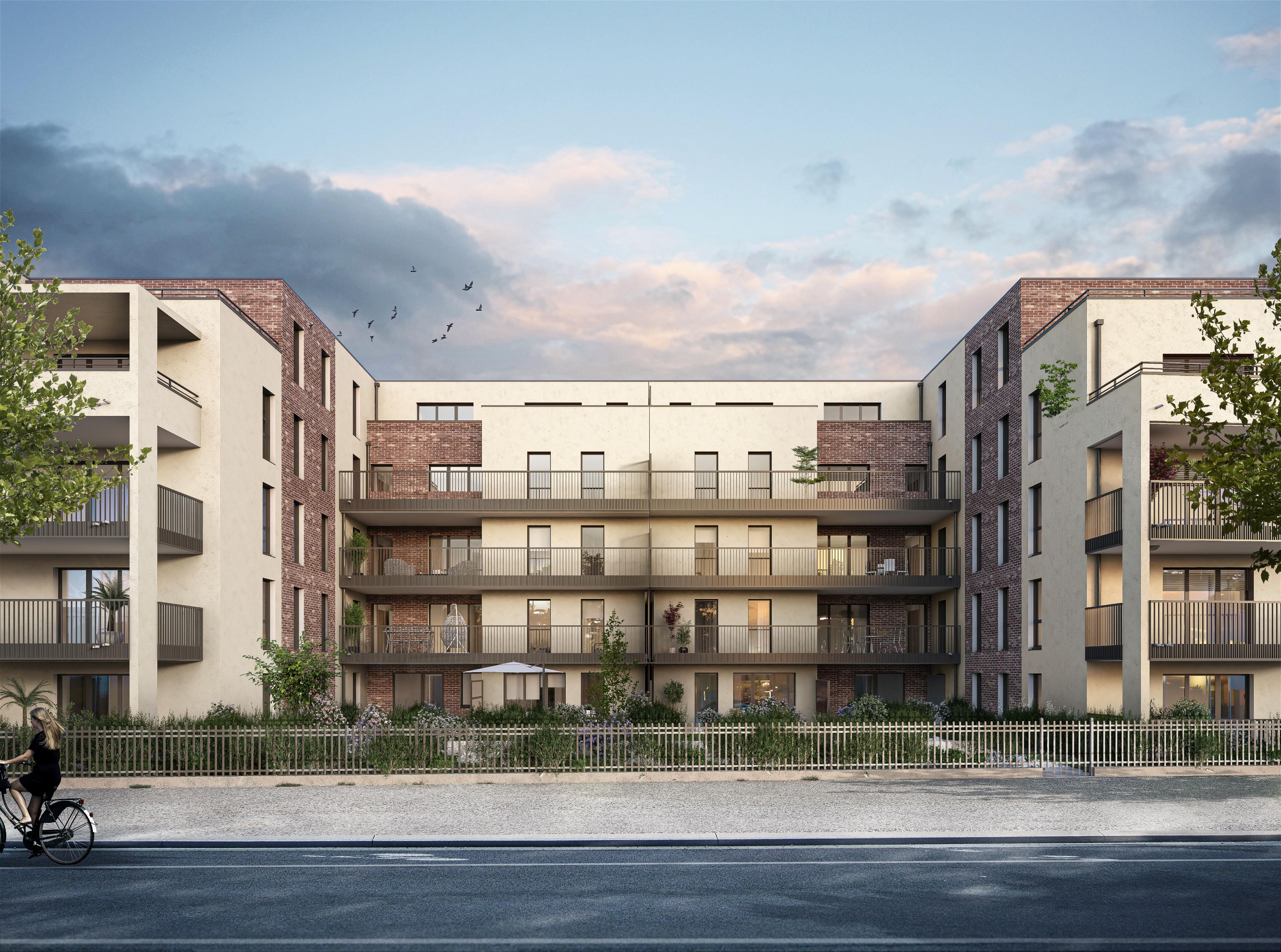 T3 avec balcon en plein centre de Veauche