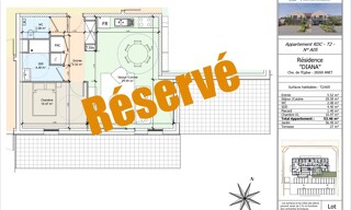 Appartement 2 Pièces 53 m² à vendre à Anet (28260)
