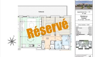 Appartement 3 Pièces 69 m² à vendre à Anet (28260)