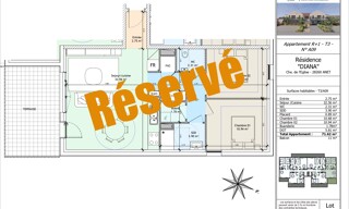Appartement 3 Pièces 71 m² à vendre à Anet (28260)