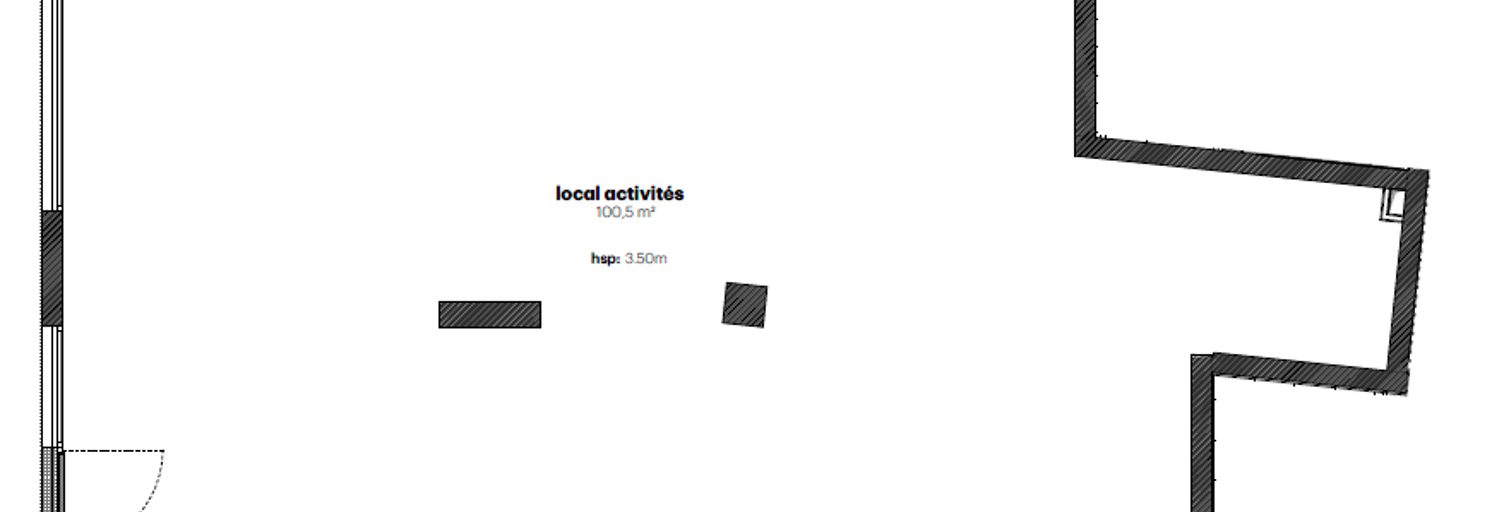 Commerce  100 m² à louer à Avrillé (49240)