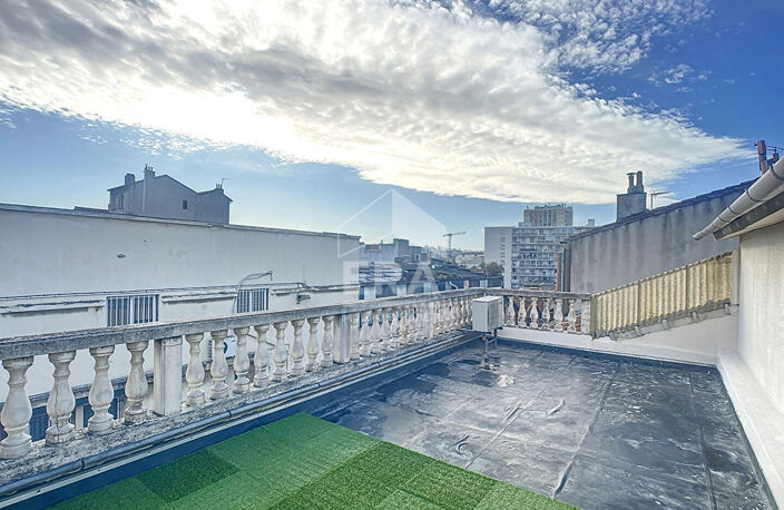 A VENDRE MARSEILLE 13014 BON SECOURS ST GABRIEL DUPLEX APPARTEMENT T4 TOITS TERRASSES BALCON — photo 5