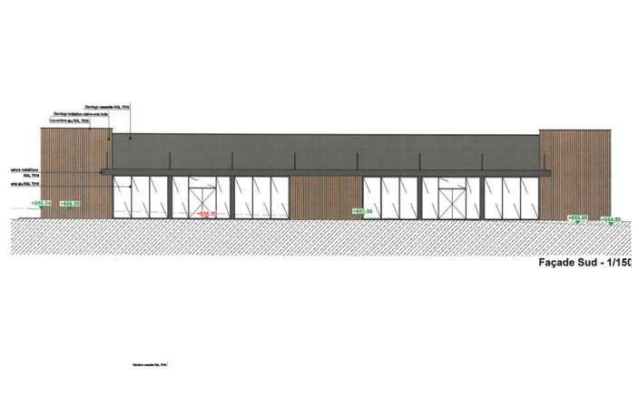 LA PRIMAUBE : A RESERVER A LA LOCATION LOCAL NEUF DE 400M2 — photo 2