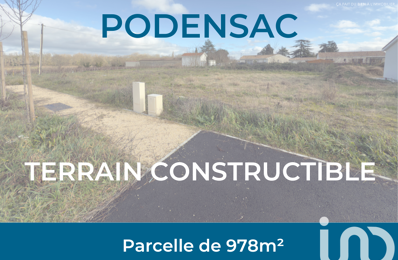 vente terrain 160 000 € à proximité de Paillet (33550)