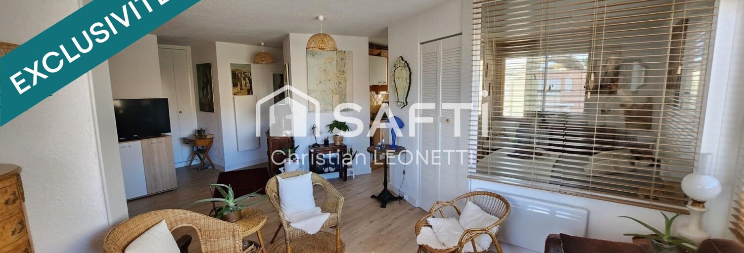 Appartement 2 Pièces 43 m² à vendre à Gruissan (11430)