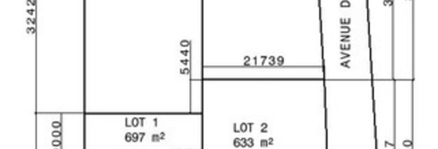 Terrain  637 m² à vendre à Rontignon (64110)