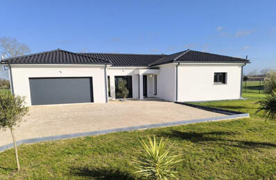 Maison contemporaine de plain-pied avec double garage sur 24 — photo du bien