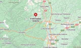 Terrain  m² à construire Étables (07300)