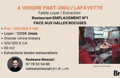 vente commerce 325 000 € à proximité de Tassin-la-Demi-Lune (69160)