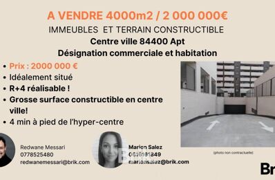 immeuble  pièces 4050 m2 à vendre à Apt (84400)