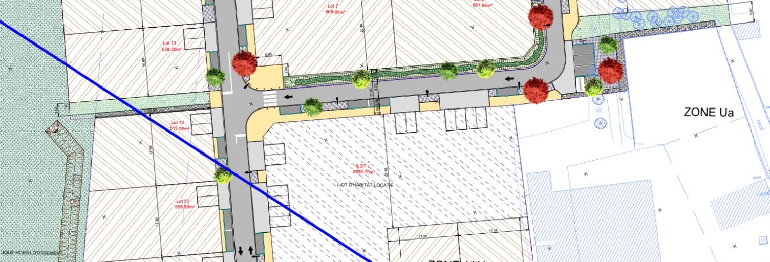 Terrain 708 m² à construire Clévilliers (28300)