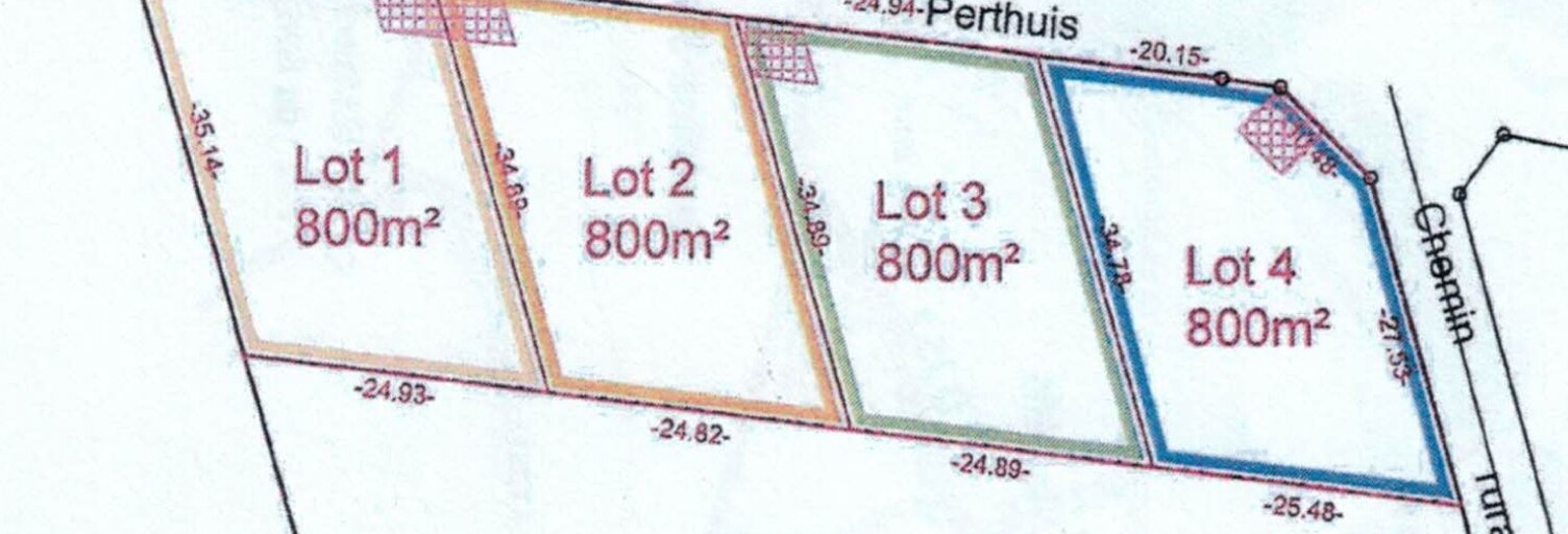 Terrain 800 m² à construire Fontaine-Simon (28240)