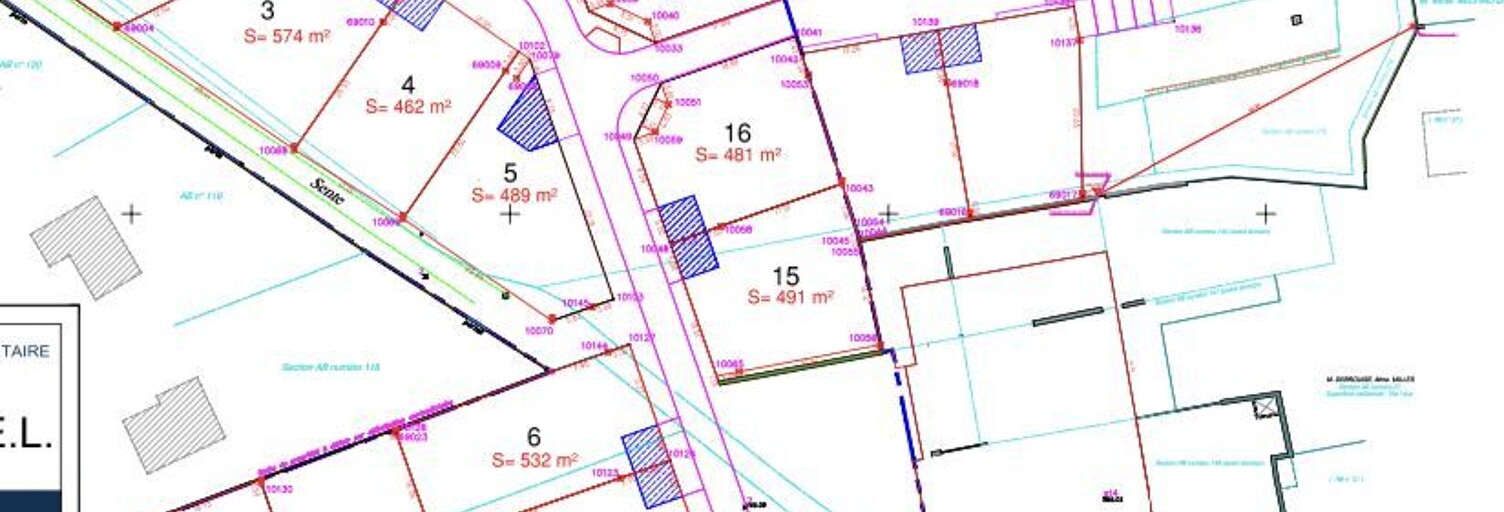 Terrain 564 m² à construire Prunay-le-Gillon (28360)
