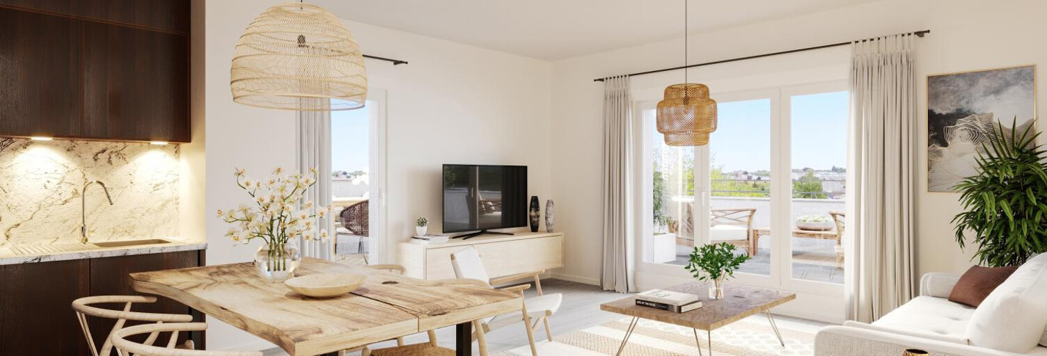 Appartement neuf T2, T3, T4 Pièce 0 à 82 m² à vendre à Dijon (21000)