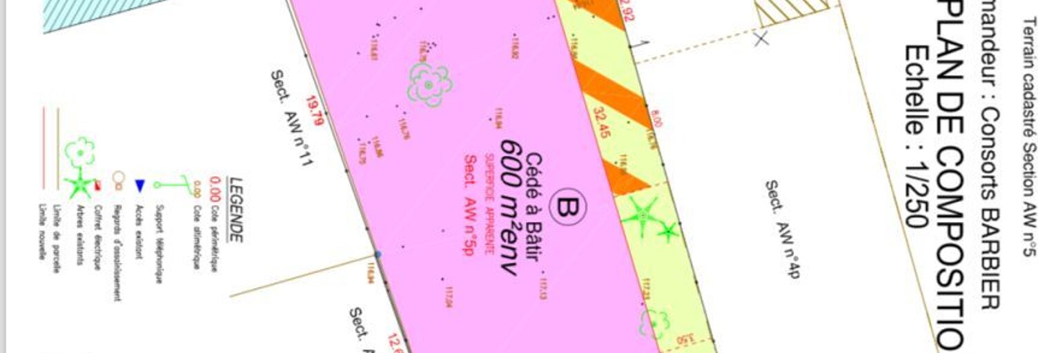 Terrain 600 m² à construire Gambais (78950)