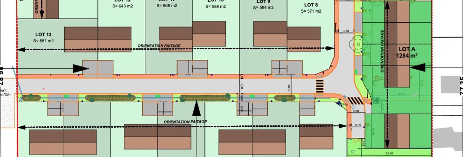 Terrain 555 m² à construire Ouarville (28150)