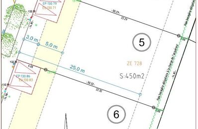 terrain 450 m2 à construire à Nogent-le-Roi (28210)