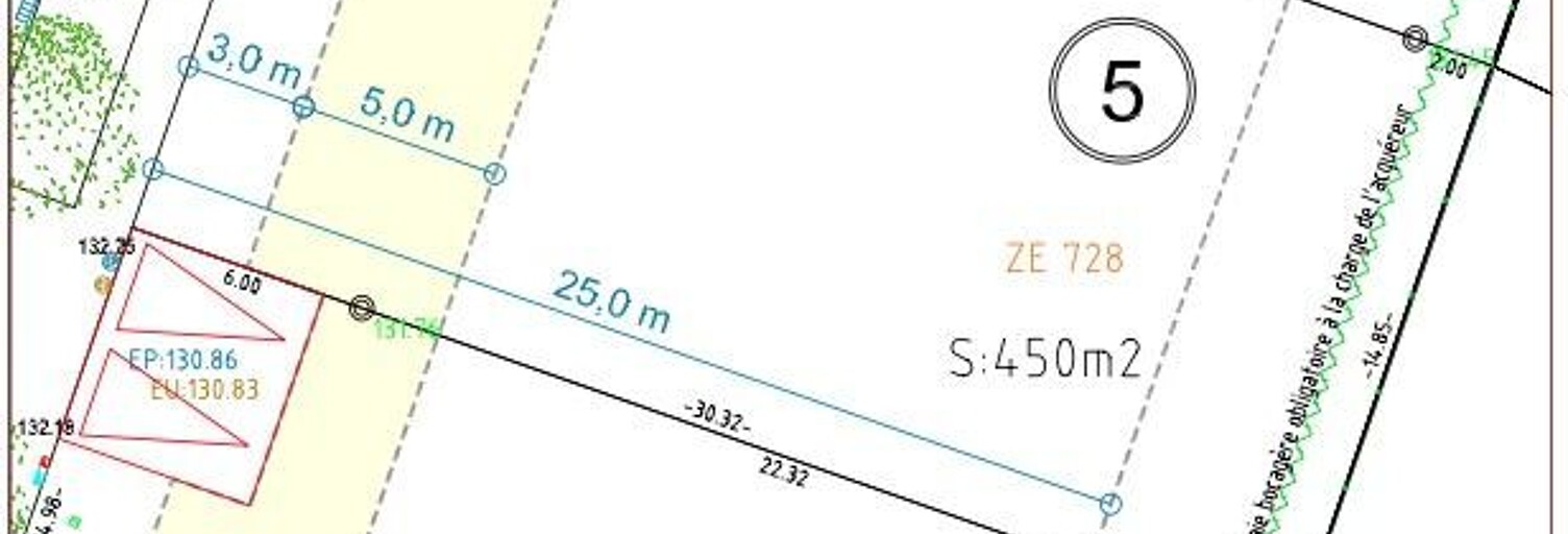 Terrain 450 m² à construire Nogent-le-Roi (28210)