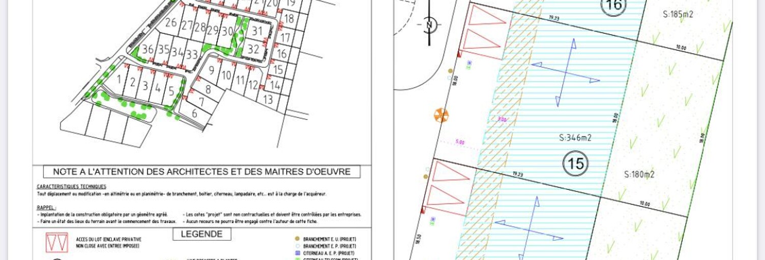 Terrain 526 m² à construire Chartres (28000)