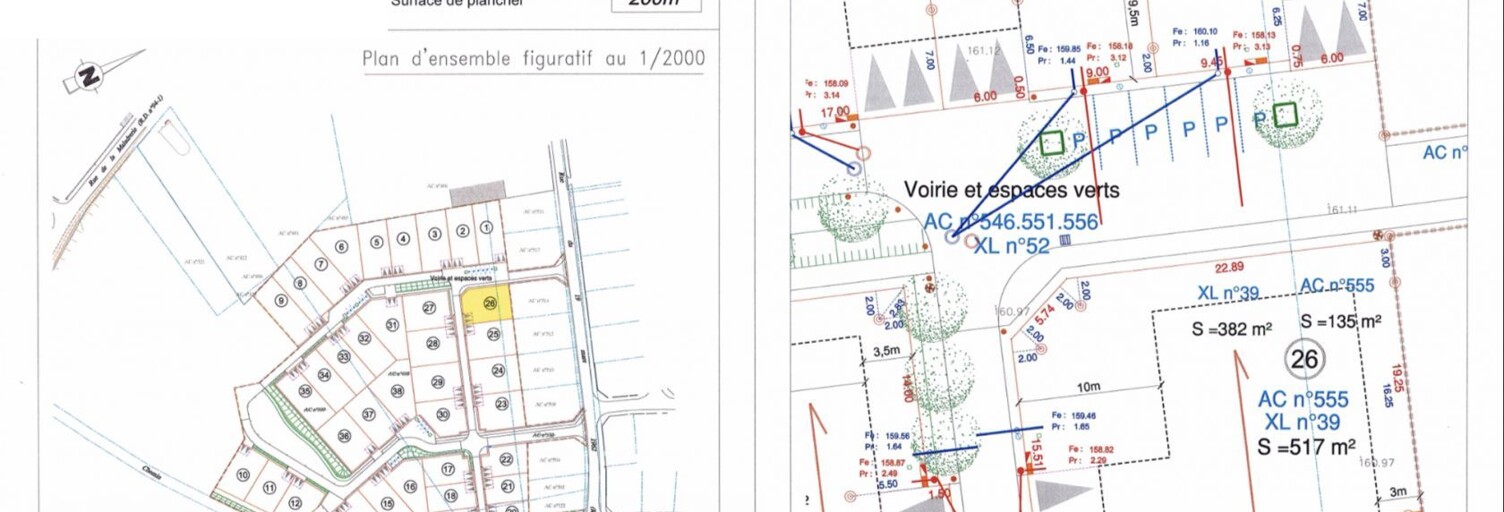 Terrain 516 m² à construire Illiers-Combray (28120)