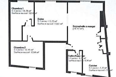 Appartement 3 pièces 239000 €
