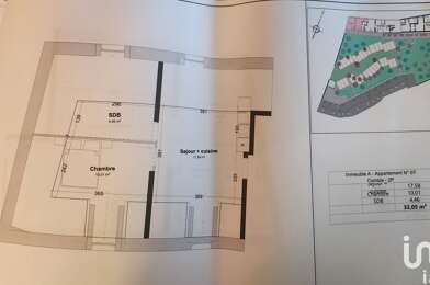 Appartement 2 pièces 128000 €