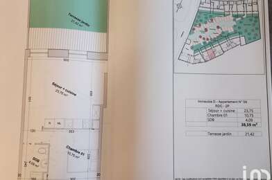 Appartement 2 pièces 156000 €