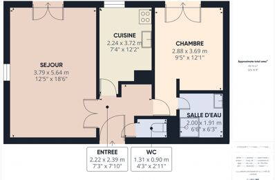 vente appartement 125 000 € à proximité de Quincy-sous-Sénart (91480)