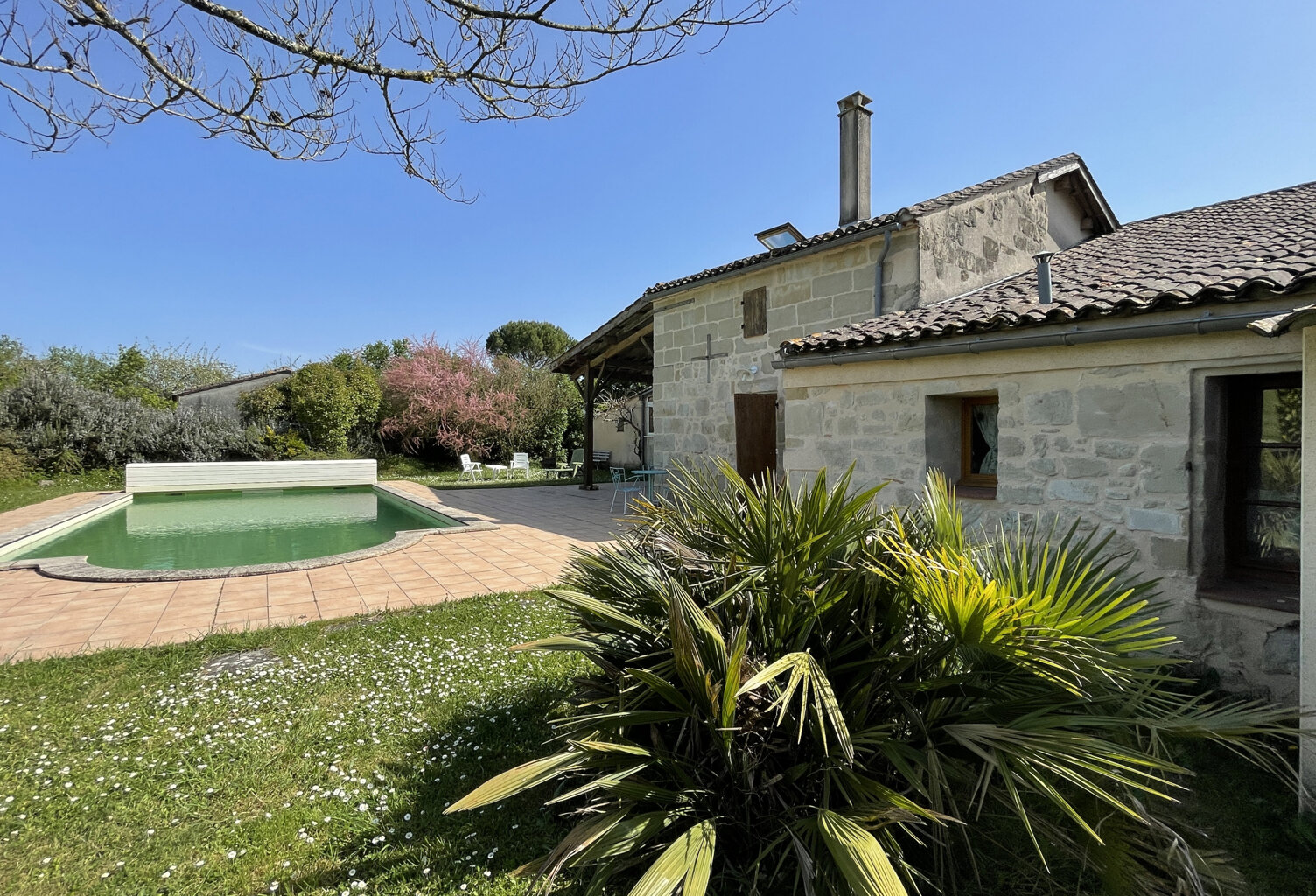 Maison en pierre rénovée avec jardin et piscine Marmande 472 — photo 1