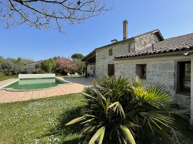 Maison en pierre rénovée avec jardin et piscine Marmande 472 — photo 1