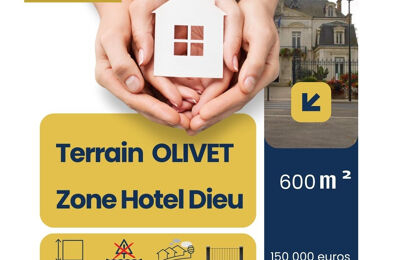 vente terrain 150 000 € à proximité de Olivet (45160)