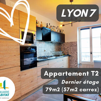 Appartement 2 pièces 57 m²