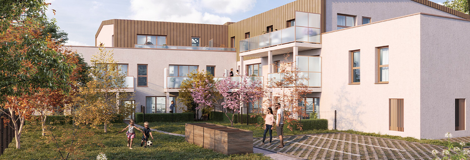 Appartement neuf T2, T3 Pièce 48 à 76 m² à vendre à Sautron (44880)