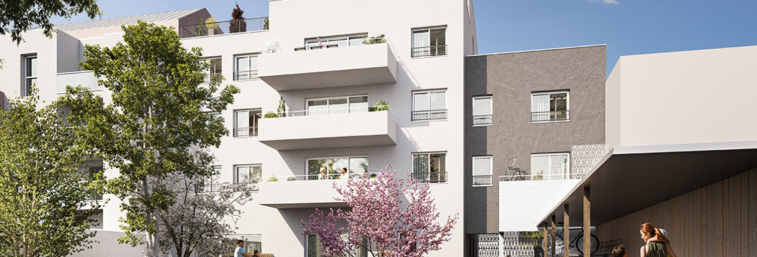 Appartement neuf T3, T4 Pièce 60 à 88 m² à vendre à Nantes (44000)